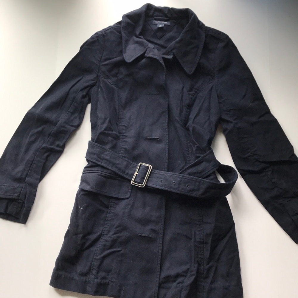 Tommy Hilfiger Navy Trenchcoat